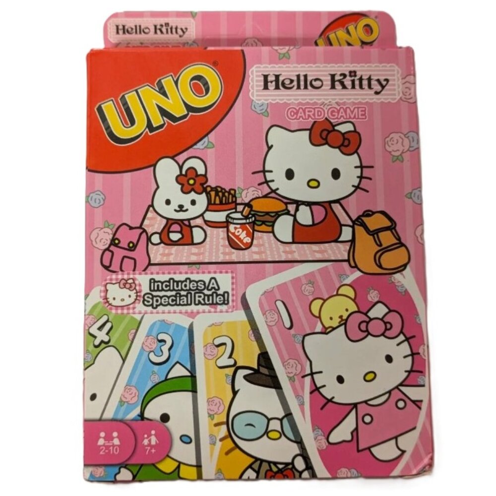 Hello Kitty UNO Card Game Sanrio Edition Family Game